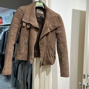 Blank nyc suede jacket xs